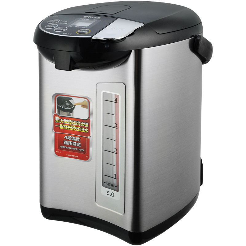 虎牌(Tiger)电热水瓶PDU-A50C K 黑色 5L