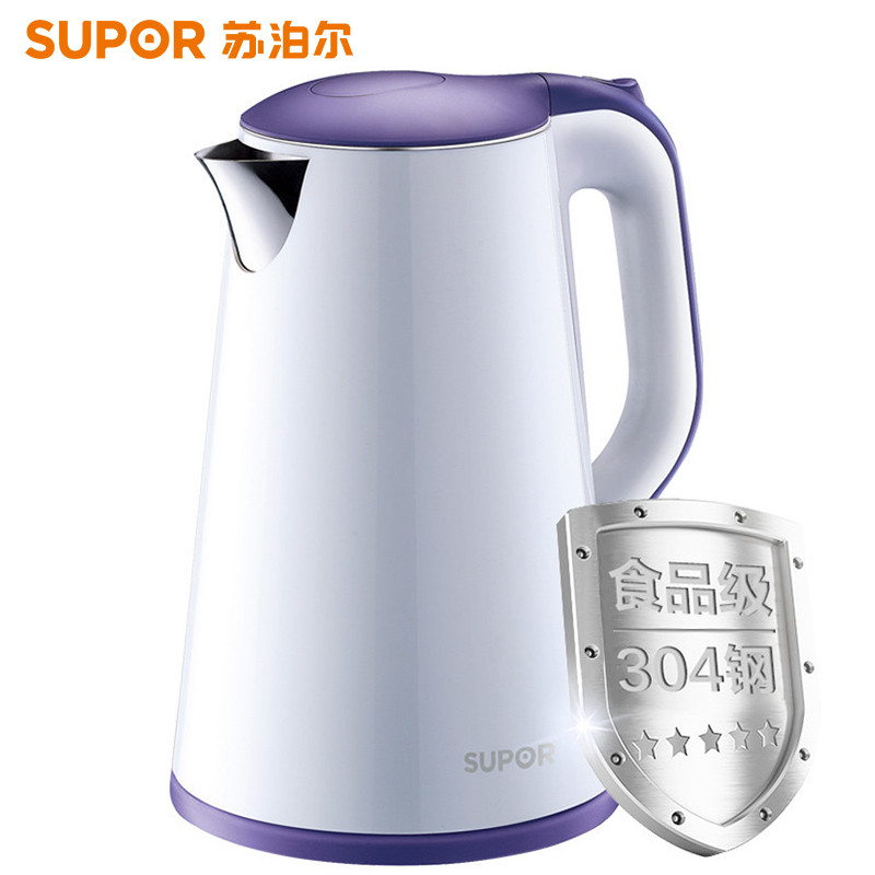 Supor/苏泊尔 SWF17E20B 双层保温防烫电水壶