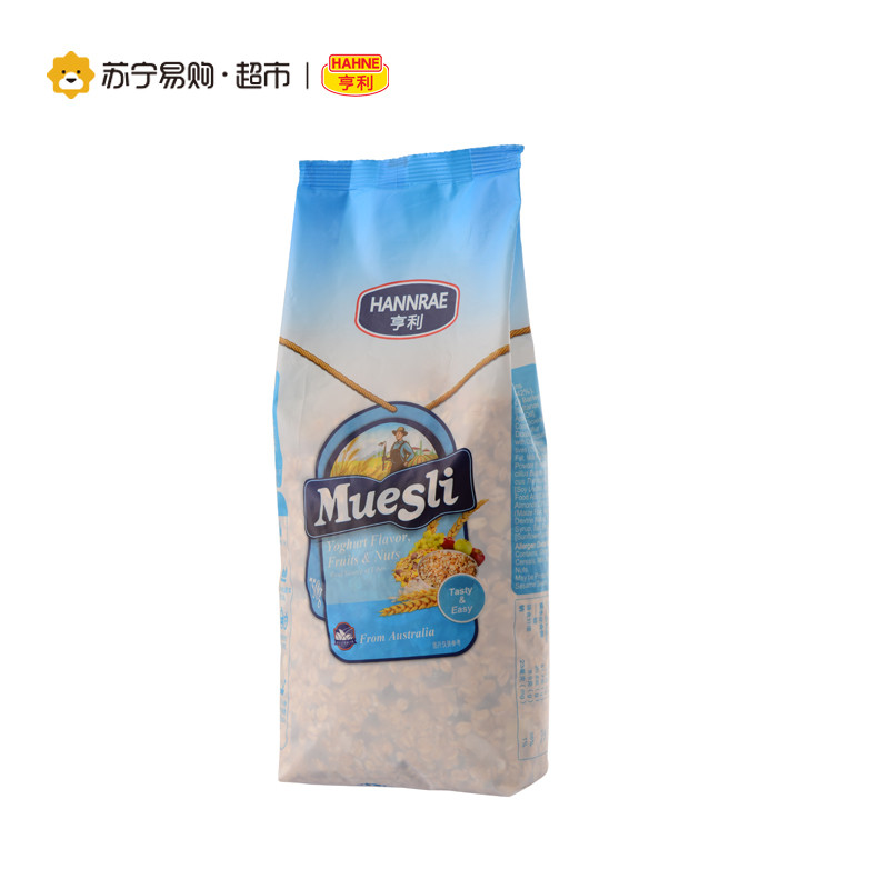 亨利酸奶片水果坚果谷物750g