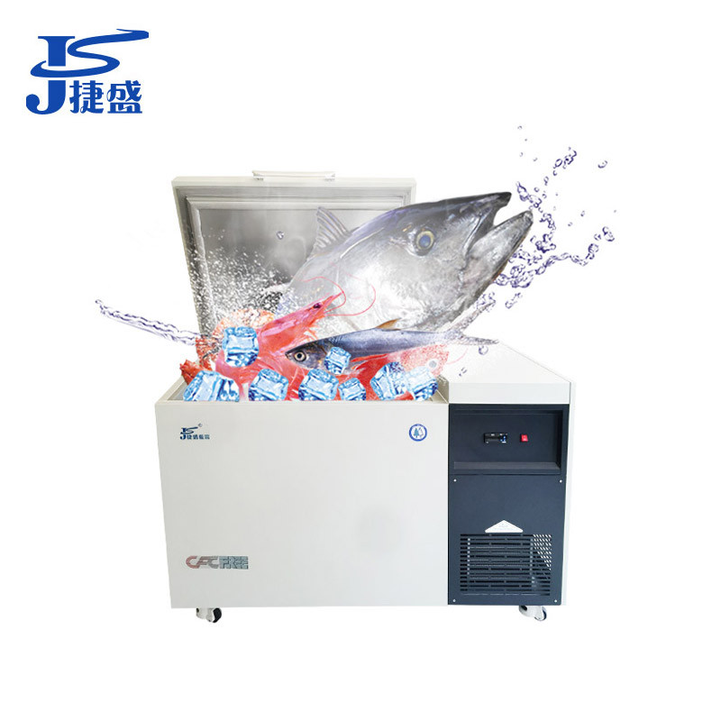 捷盛（JS）DW-60W480 -65℃ 480升 豪华型深冷卧式超低温冷柜 实验医用超低温保存箱商用钢材工业深低温冰柜
