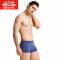 波司登男士内裤男平角裤青年时尚纯棉透气舒适中腰四角短裤裤头 XL A款组合3