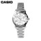 CASIO/卡西欧手表 钢带三眼圆盘时尚镶钻石英表 女 SHN-3012D-4A等 SHN-3012D-7A