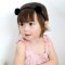 2017新品简约小清新多款多色可选韩国女童发饰儿童发带 婴儿头饰可爱卡通女孩子头花 公主宝宝发箍 8#粉白双色