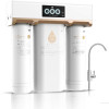 【新一代400加仑】3M厨下式家用直饮净水器R8-39G型净水机 RO反渗透净水器 1:1废水比