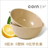 玉米 稻壳玉米植物纤维简约沙拉碗 家用饭碗面碗 环保餐具小号