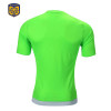 阿迪达斯(adidas)男士 足球速干短袖队服 太阳能骑士绿运动T恤 S16161