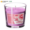 绿之源香薰蜡烛玻璃杯蜡 玫瑰味255g 浪漫表白无烟熏香去除异味烛台室内香氛 Z-0981