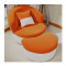 淮木（HUAIMU） 懒人沙发单人椅创意可爱简约布艺小户型可拆洗卧室阳台1868 单个沙发无脚踏颜色备注