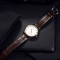 天王表（TIAN WANG）手表休闲商务男士手表复古经典皮带石英手表男表GS3833 白色