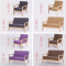 淮木（HUAIMU） 日式单人沙发小户型双人椅布艺实木小沙发椅宜家休闲椅卡座咖啡椅7246 经典1894
