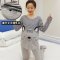 孕妇睡衣2017年春季上新款春夏季月子服春季产后外出哺乳期产妇喂奶家居服薄款圆领套头家居服卡通动漫家居服套装 M 蓝色大耳猫
