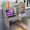 淮木（HUAIMU）简约现代电脑桌台式桌家用简易小电脑桌办公桌笔记本电脑桌子写字台 E款枫木色