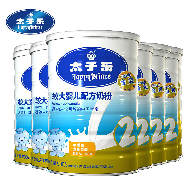 太子乐 2段金装太子乐 900g/罐 整箱6罐高清实拍图