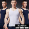 南极人棉莱卡背心男2016新款莱卡棉男士背心3件装 185XXXL 1白2藏青