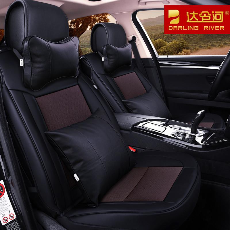 达令河 A800-804 适用于英菲尼迪QX70 QX50 Q50S Q70L G25 专用座垫座椅垫车垫坐垫 A801豪华版黑咖色