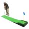 嘟嘟美倍尔 室内高尔夫推杆练习器 人工果岭 golf迷你练习毯 含推杆 0.5*3 含推杆