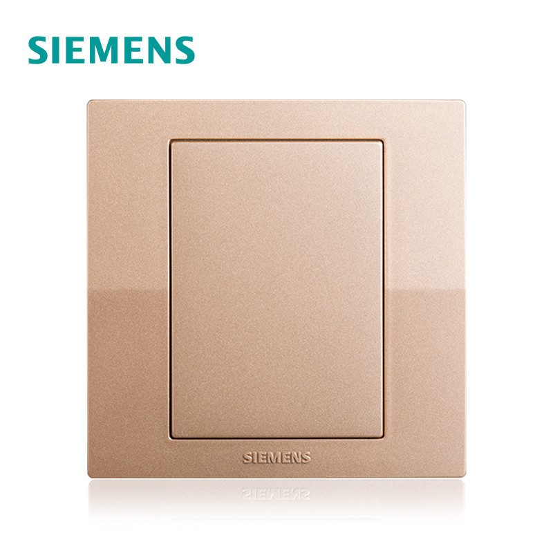 西门子(SIEMENS)开关插座 悦动香槟金系列空白面板5UH8013-3NC03