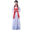 嘟嘟美倍尔 女士古装 汉服 舞蹈服 蝴蝶结改良汉服 均码 黄色