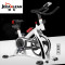 健伦动感单车家用静音 室内健身车自行车减肥健身器材运动脚踏车 典雅白 典雅白