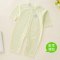 连体衣0-3个月婴儿宝宝衣服2017年春季上新款春夏秋款新生儿衣服空调服宝宝睡衣哈衣单排扣长袖爬爬服 90cm(90cm（推荐18-24个月 薄款闭裆-浅黄