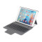爱酷多(ikodoo) 苹果iPad Air/air2/pro 9.7无线蓝牙键盘 iPad5/6保护套纤薄一体式带支架 10.5ipadpro-太空蓝