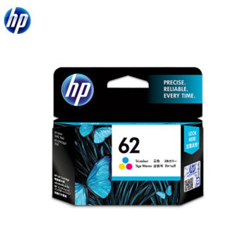 原装惠普 HP62XL HP62墨盒C2P07AA彩色 HP5640 5740 5660 eAI0 7640 62彩色标准约打印165页