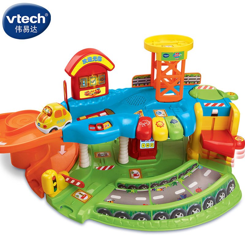 【苏宁自营】伟易达(Vtech) 玩具 神奇轨道车-停车场80-124918 2-6岁