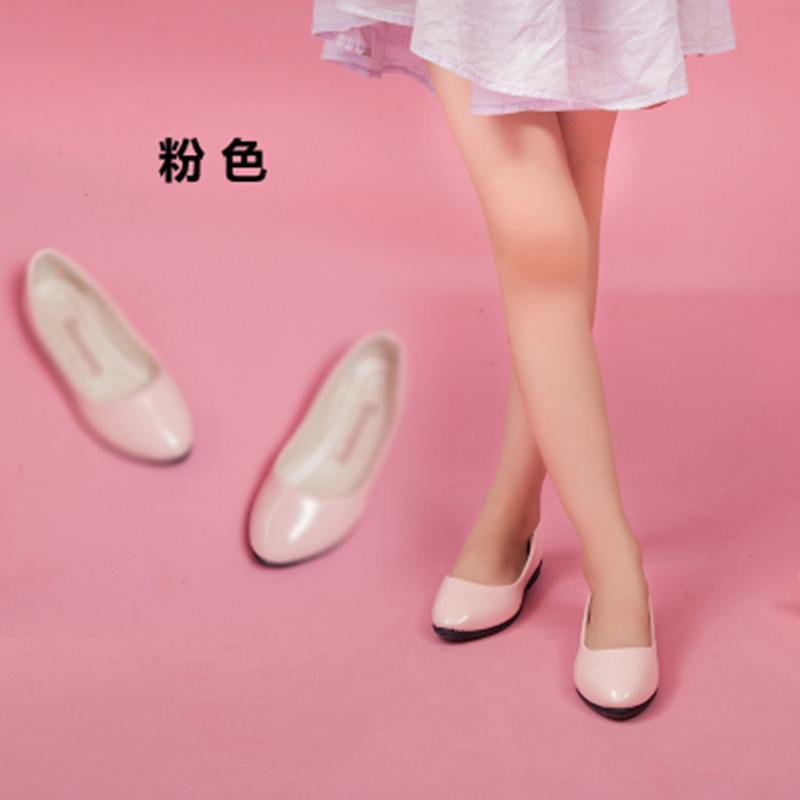 2017新款春季童鞋儿童小皮鞋季女童公主鞋宝宝鞋学生舞蹈鞋中大童豆豆鞋单鞋童鞋儿童小皮鞋季女童公主鞋宝宝鞋学生舞蹈鞋中大 粉色 35码/内长=21.4cm（小码款）