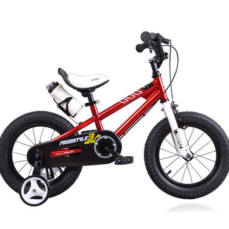 优贝(RoyalBaby)儿童自行车 小孩单车男女童车 宝宝脚踏车山地车 3岁5岁7岁9岁 表演车 红色 18寸