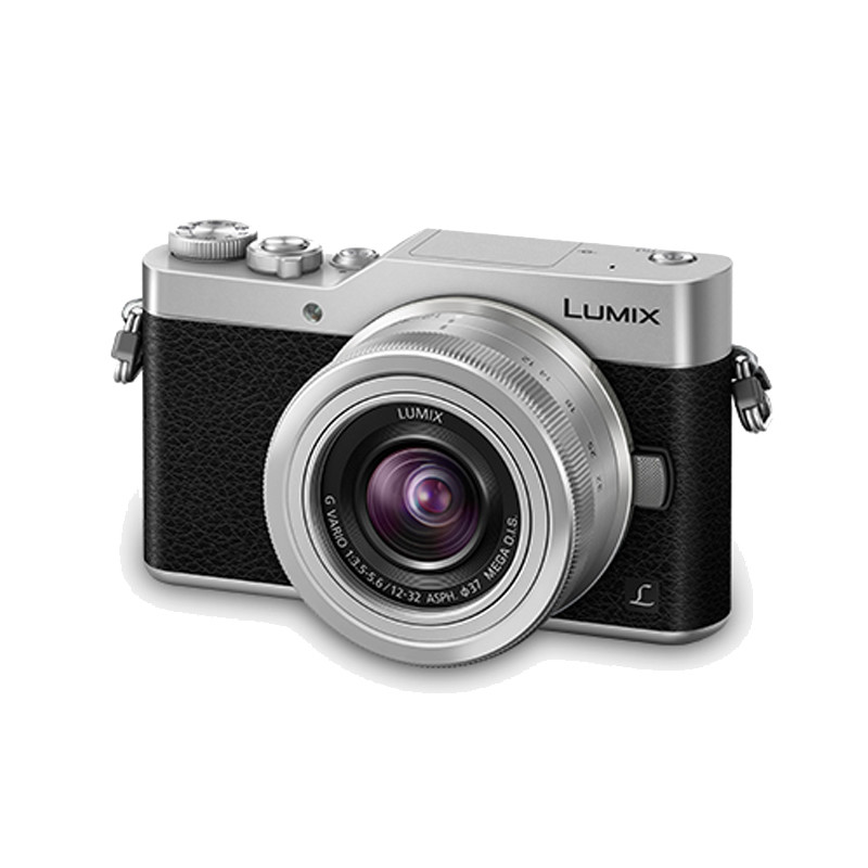 松下（Panasonic）Lumix DC-GF9KGK（12-32）银色 微型单电套机 4K美颜自拍 微单相机