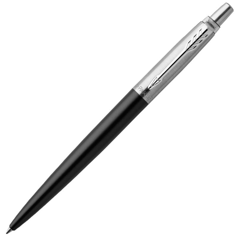派克PARKER Jotter乔特系列 签字笔邦德街黑白夹凝胶水笔商务办公礼品 乔特邦德街黑白夹凝胶水笔