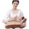 2017新品哺乳枕喂奶枕多功能抱枕婴儿学坐枕护腰枕孕妇枕头哺乳垫可爱卡通印花枕头四季可用妈咪 浪漫薰紫