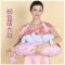 2017新品喂奶枕头哺乳枕喂奶枕哺乳枕头多功能喂奶喂奶垫授乳枕哺乳垫可爱卡通简约印花男女宝宝枕头 红色乖乖兔