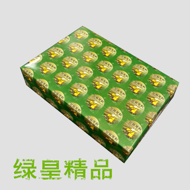 绿皇精品复印纸B5 80g 500张/包10包/箱
