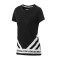 adidas阿迪达斯NEO2017新款女服运动服短袖T恤CD1249 黑色 L