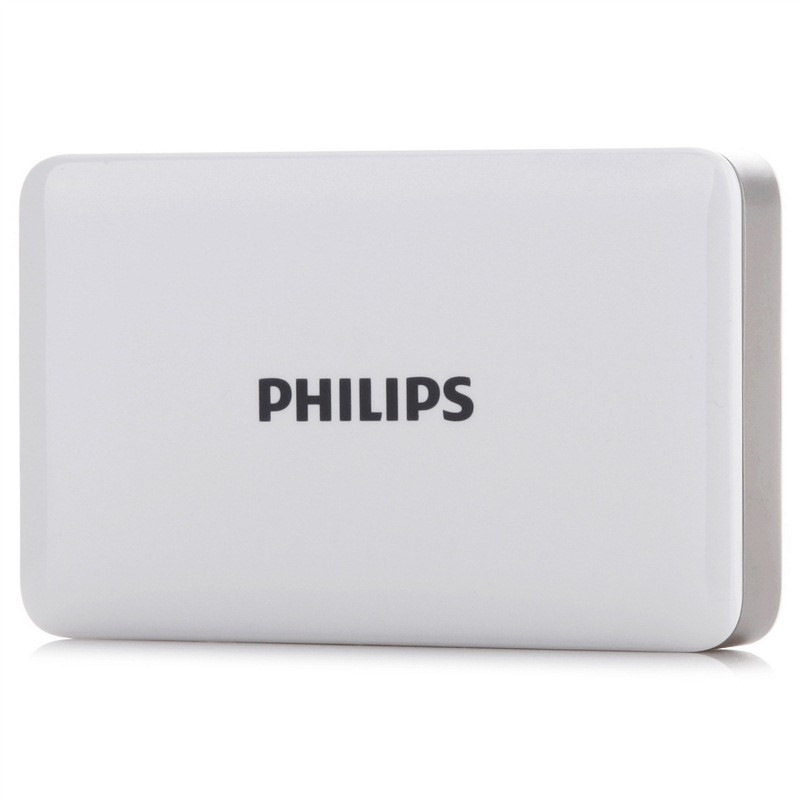 飞利浦移动电源5000mAh DLP6060 White