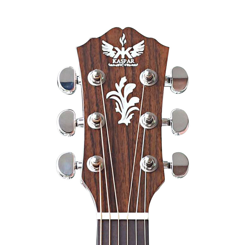 卡斯帕 kaspar 民谣吉他 民谣木吉他 k208-40寸om日落