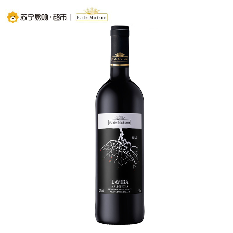 美圣世家拉维达之根红葡萄酒750ml