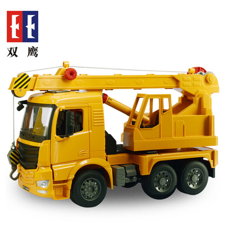 双鹰doubleeagle 手动自卸车 1:20真车比例 可开门 E220-002