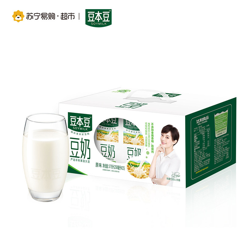 豆本豆 原味豆奶 250ml*15包