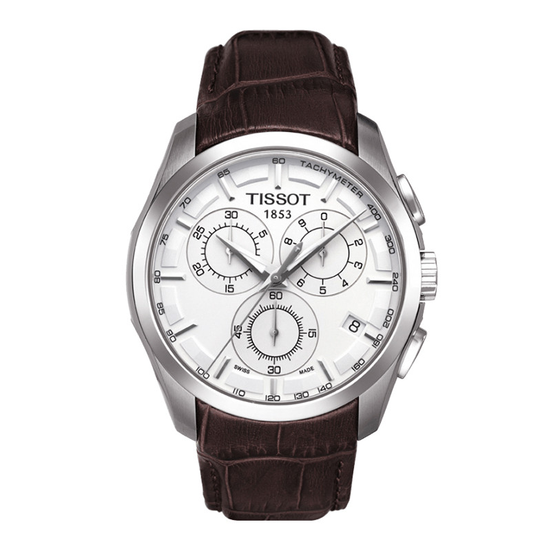 瑞士原装 天梭TISSOT-库图系列 T035.617.16.031.00 男士石英表
