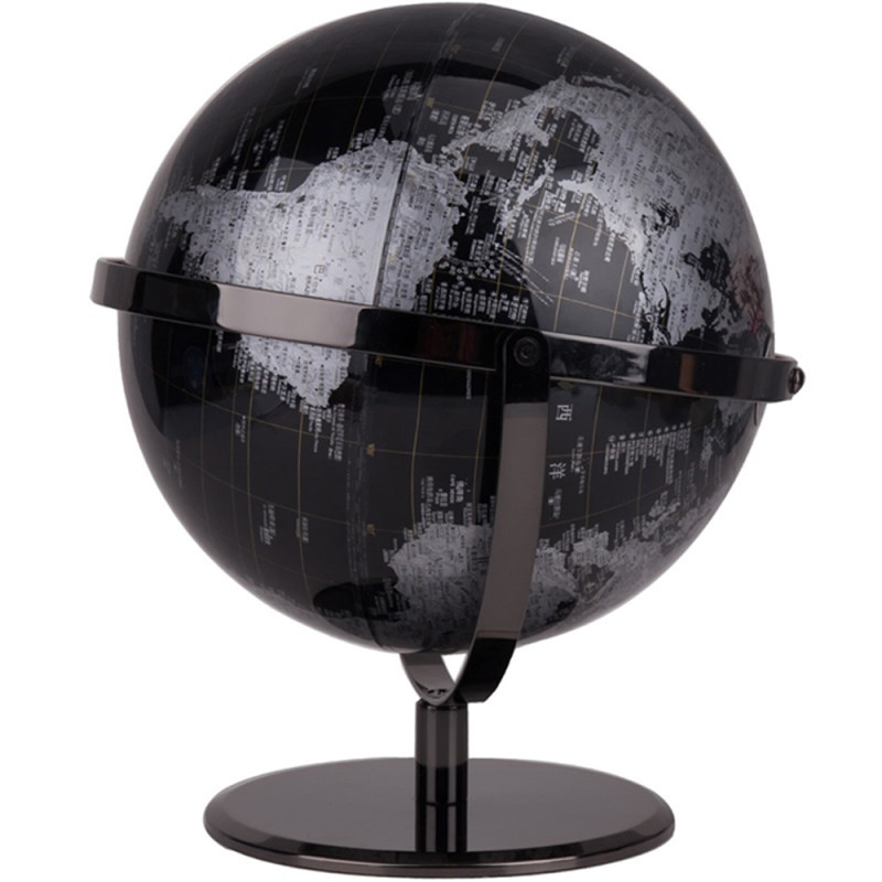 得力(deli)2163世界地球仪 30cm金属底座地球仪