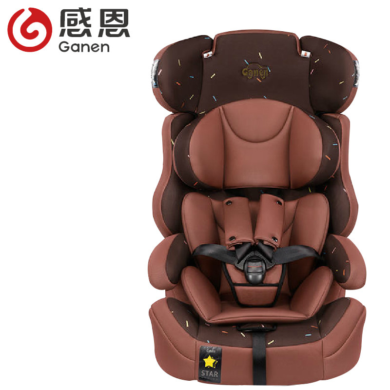 感恩旅行者GN-EF 儿童安全座椅9个月-12岁 3C认证 HDPE骨架