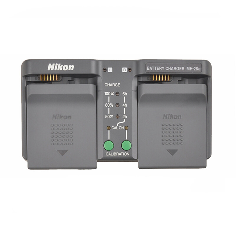 尼康(Nikon) MH-26a 原装数码相机充电器 适用于EL18A/EL4A电池 单反D3X/D5/D4/D4S