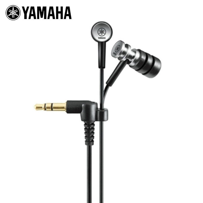 雅马哈（Yamaha）EPH-100 耳机 入耳式HIFI 高保真苹果耳机雅马哈耳机 银色