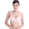 2017新品夏季哺乳文胸母乳喂奶内衣蕾丝边带钢圈夏季怀孕期孕妇胸罩上开扣可爱简约小清新多款可选 85B 8010绿色五角星