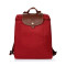 Longchamp/珑骧 尼龙折叠 双肩包 女包 水桶包 1699089 红色