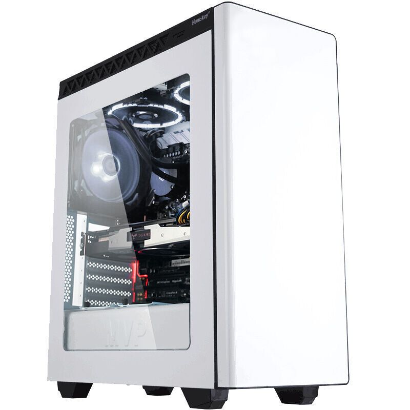雷诺塔i7 8700/GTX1060 6G/Z370 水冷台式机游戏吃鸡电脑主机DIY组装机