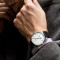 艾戈勒(agelocer)瑞士手表 新款黑森林系列 时尚镂空自动机械表男士轻奢腕表 80小时长动能 镶钻皮带手表 黑金棕色皮带6102D2