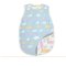 适用于0-6岁男女宝宝2017新品夏季婴儿睡袋夏季薄款 纱布睡袋夏超薄 背心式宝宝睡袋儿童防踢被分腿 L（1-3岁）70CM 3层-皇冠